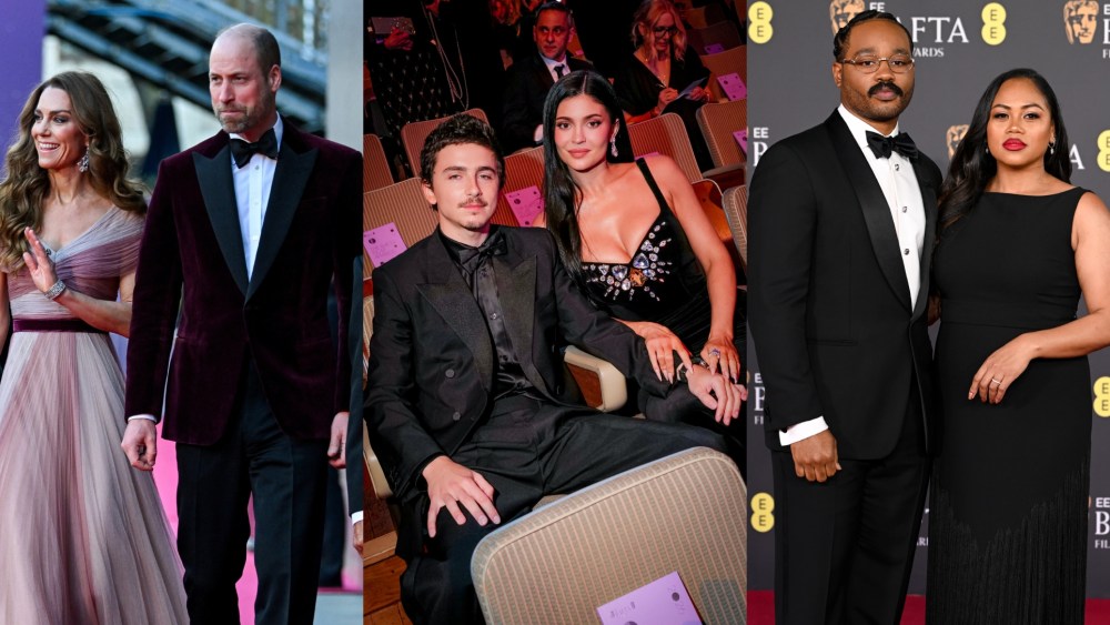 Celebrity couples at the BAFTAs 2026