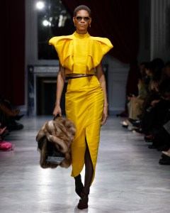 Bibhu Mohapatra Fall 2026 Ready-to-Wear Collection at New York Fashion Week.