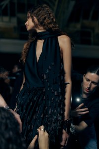 Backstage at Burberry Fall 2026 Ready-to-Wear Collection at London Fashion Week