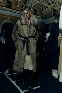 Backstage at Burberry Fall 2026 Ready-to-Wear Collection at London Fashion Week