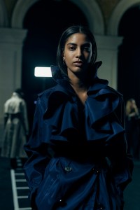 Backstage at Burberry Fall 2026 Ready-to-Wear Collection at London Fashion Week