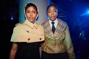 Celebrities Front Row at Burberry Fall 2026 Ready-to-Wear Show Photos