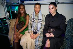 Celebrities Front Row at Burberry Fall 2026 Ready-to-Wear Show Photos