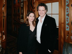 Felicity Jones and Charles Guard