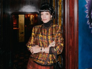 Lily Allen at Charles Finch and Chanel's 2026 pre-BAFTA party in a look from Chanel's spring 2026 show.