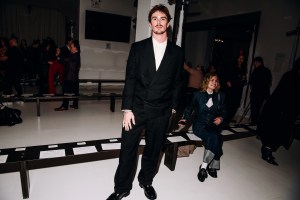Ethan Gaskill at the Christian Cowan fashion show as part of RTW Fall 2026 on February 13, 2026 in New York, New York.