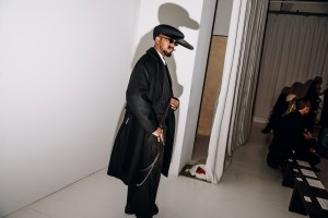 B.o.B at the Christian Cowan fashion show as part of RTW Fall 2026 on February 13, 2026 in New York, New York.