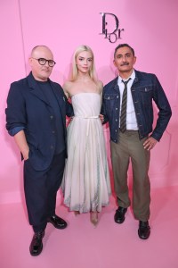 Peter Philips, Anya Taylor-Joy and Francis Kurkdjian