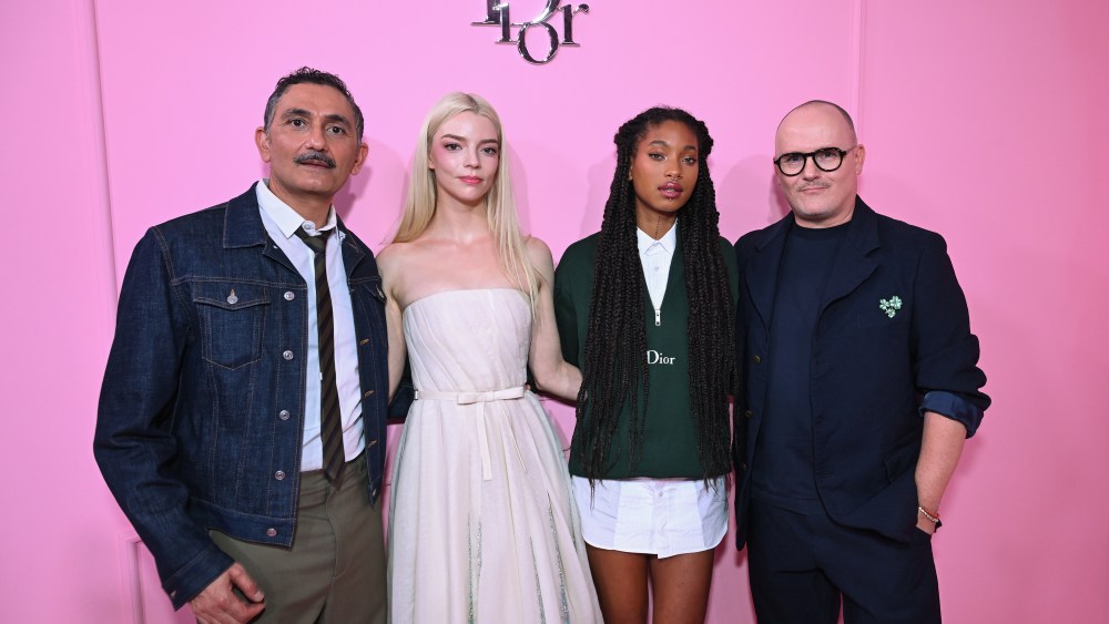 Francis Kurkdjian, Anya Taylor-Joy, Willow Smith and Peter Philips