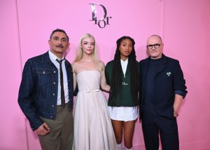 Francis Kurkdjian, Anya Taylor-Joy, Willow Smith and Peter Philips