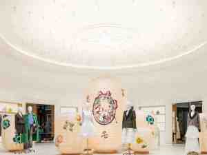 A look at Dior’s newest concept store in Tokyo, Japan, dubbed the Dior Bamboo Pavilion.