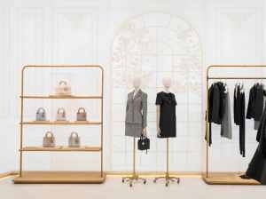 A look at Dior’s newest concept store in Tokyo, Japan, dubbed the Dior Bamboo Pavilion.