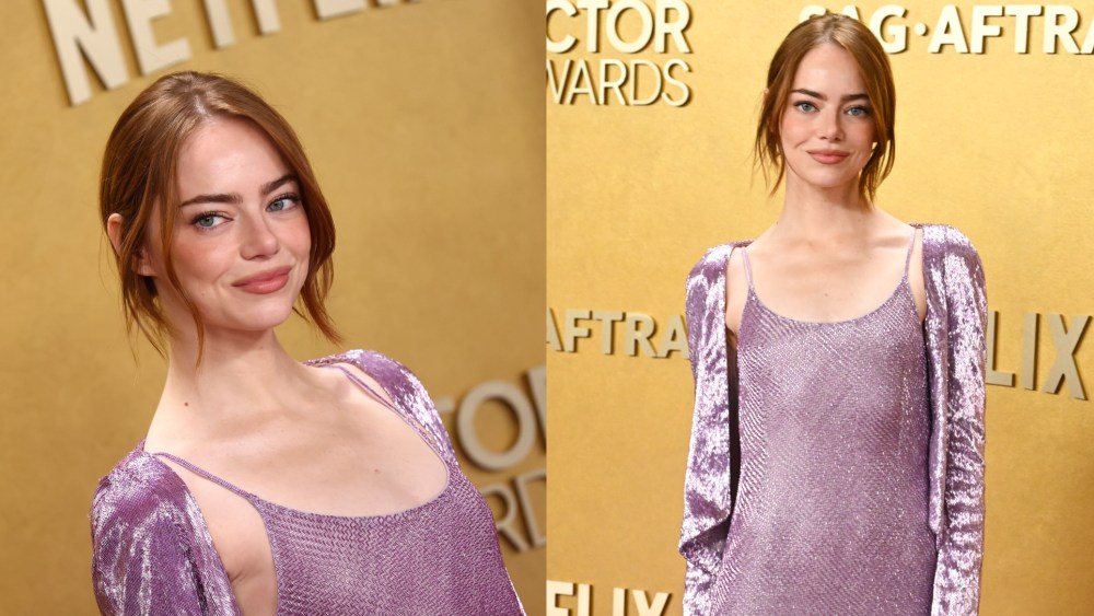 Emma Stone at the 2026 SAG Awards
