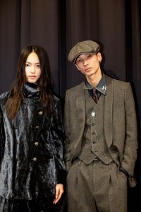 Backstage at Emporio Armani Fall 2026 Ready-to-Wear Collection at Milan Fashion Week