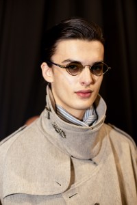 Backstage at Emporio Armani Fall 2026 Ready-to-Wear Collection at Milan Fashion Week