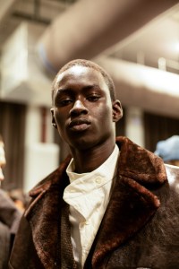 Backstage at Emporio Armani Fall 2026 Ready-to-Wear Collection at Milan Fashion Week