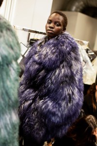 Backstage at Emporio Armani Fall 2026 Ready-to-Wear Collection at Milan Fashion Week