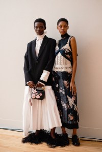 Backstage at Erdem Fall 2026 Ready-to-Wear Collection at London Fashion Week