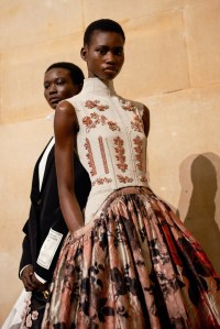 Backstage at Erdem Fall 2026 Ready-to-Wear Collection at London Fashion Week