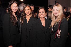 Shailene Woodley, Jessica Alba, Maria Grazia Chiuri, Dakota Fanning