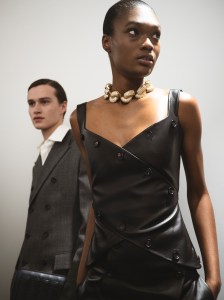 Backstage at Ferragamo Fall 2026 Ready-to-Wear Collection at Milan Fashion Week