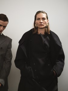 Backstage at Ferragamo Fall 2026 Ready-to-Wear Collection at Milan Fashion Week