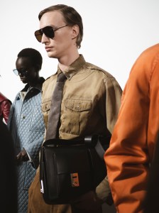 Backstage at Ferragamo Fall 2026 Ready-to-Wear Collection at Milan Fashion Week