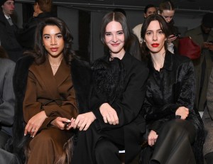 Hannah Bronfman, Hari Nef and Rebecca Hall