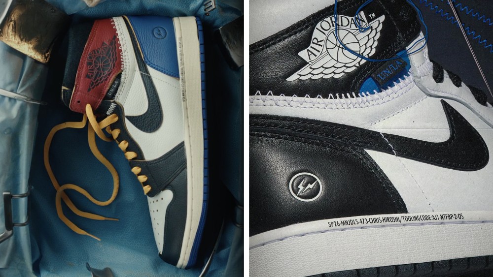 Fragment Union Air Jordan 1 Collection