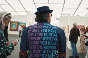 The scene inside Frieze Los Angeles 2026.