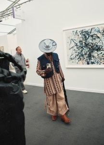 The scene inside Frieze Los Angeles 2026.