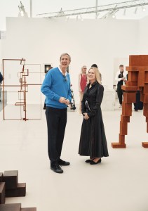 The scene inside Frieze Los Angeles 2026.