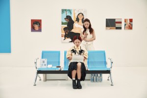 The scene inside Frieze Los Angeles 2026.