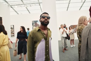 The scene inside Frieze Los Angeles 2026.