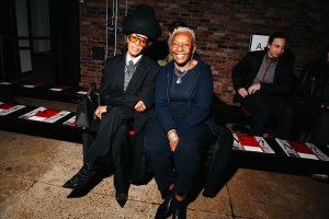 June Ambrose and Bethann Hardison