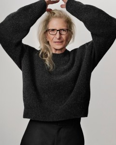 Photographer Annie Leibovitz models in Givenchy's summer 2026 campaign