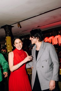 Eva Chen and Blake Abbie