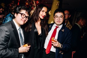 Celeste Yim, Padma Lakshmi and Bowen Yang