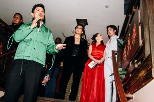 Bing Chen, Prabal Gurung, Yerin Ha and Hudson Williams