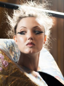 Backstage at Harris Reed Fall 2026 Ready-to-Wear Collection at London Fashion Week