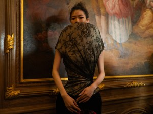 Backstage at Harris Reed Fall 2026 Ready-to-Wear Collection at London Fashion Week