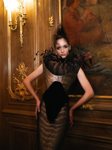 Backstage at Harris Reed Fall 2026 Ready-to-Wear Collection at London Fashion Week