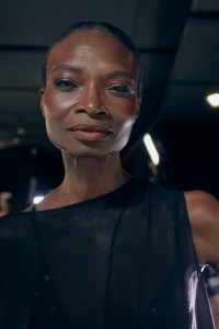 Backstage at Julien Macdonald Fall 2026 Ready-to-Wear Collection at London Fashion Week