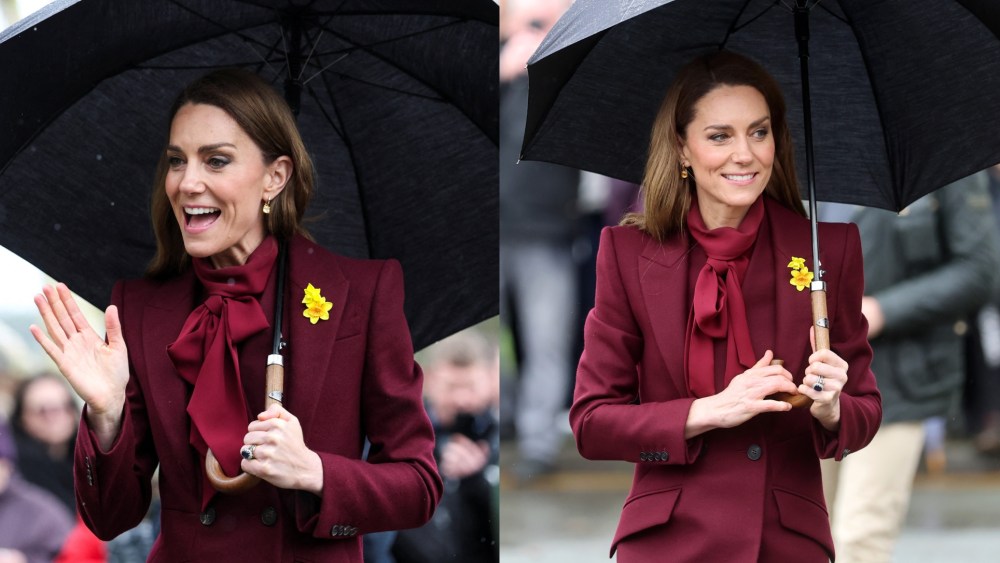 Kate Middleton wears McQueen and more in Wales.