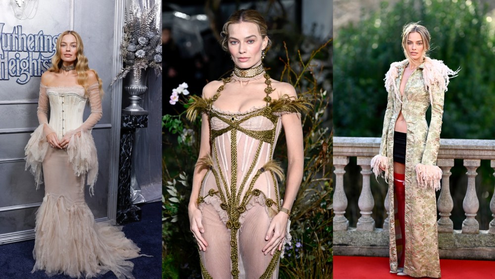 Margot Robbie's 'Wuthering Heights' premiere looks