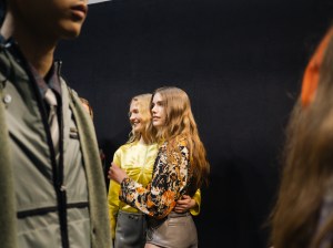 Backstage at Marni Fall 2026 Ready-to-Wear Collection at Milan Fashion Week