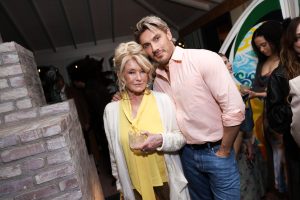Martha Stewart and Chris Appleton