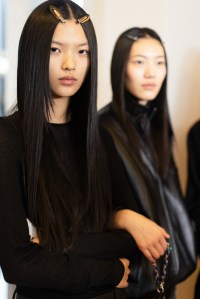 Backstage at Max Mara Fall 2026 Ready-to-Wear Collection at Milan Fashion Week