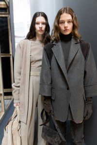 Backstage at Max Mara Fall 2026 Ready-to-Wear Collection at Milan Fashion Week
