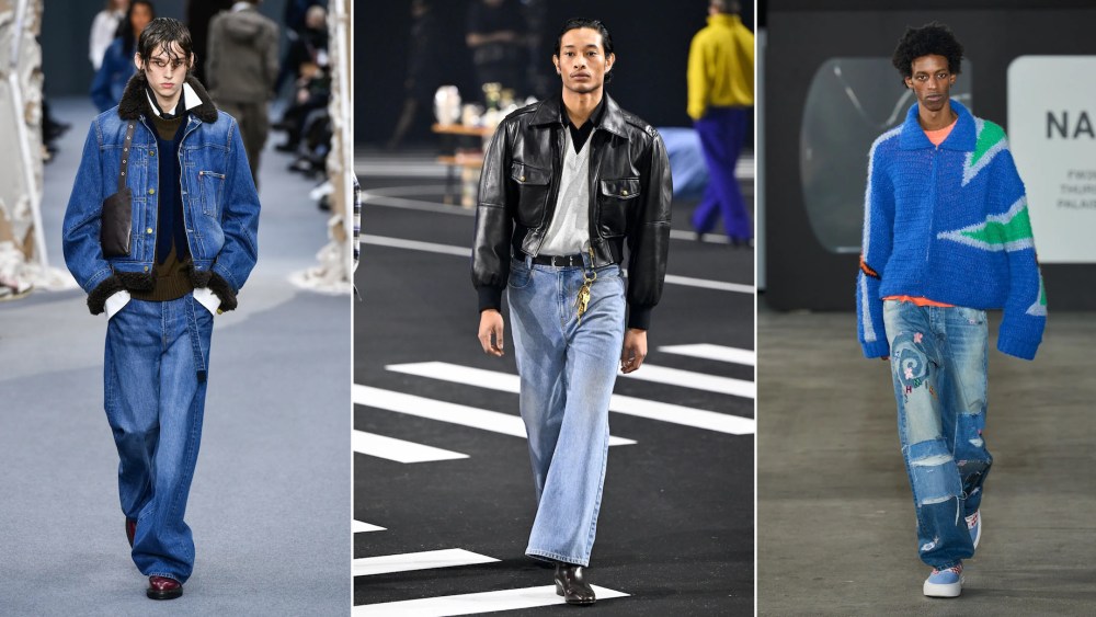 F/W 26-27 denim from Men's Fashion Week Paris.